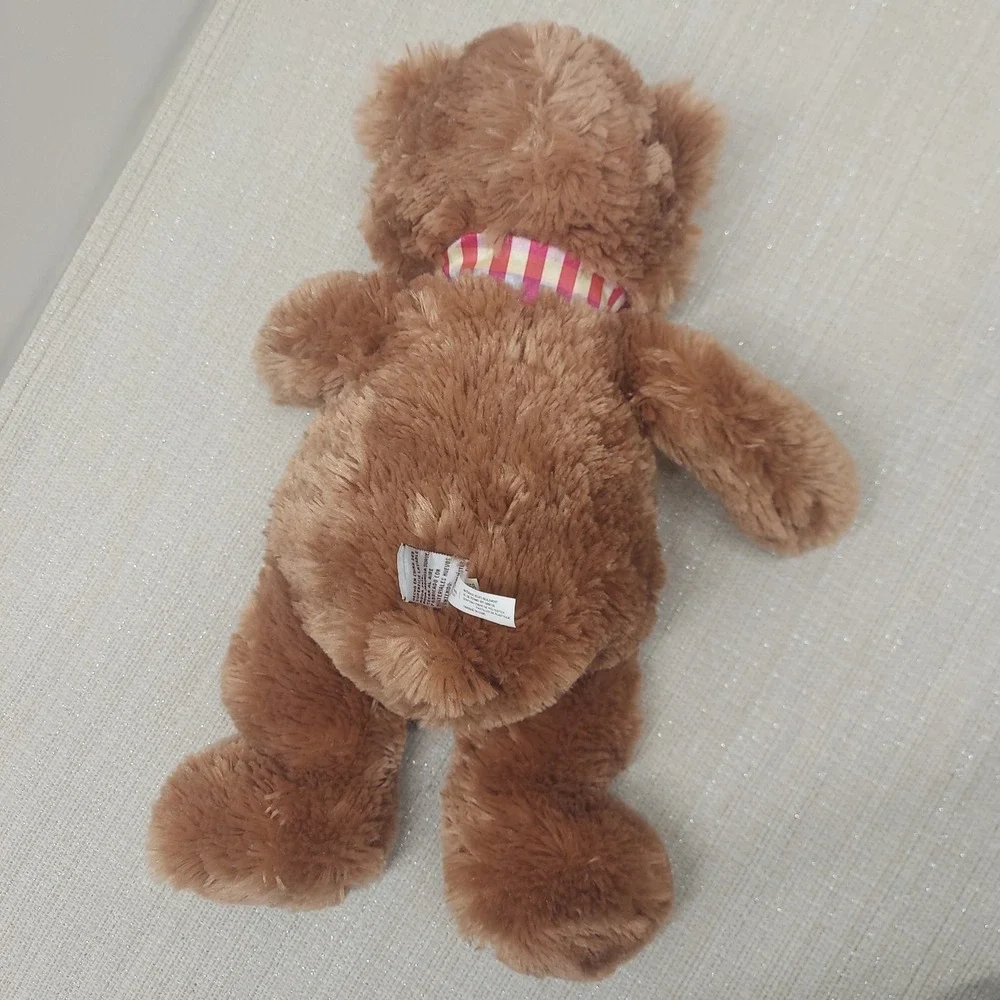Gund Alfie Brown Teddy Bear Stuffed Animal Plush 015314 17 inch